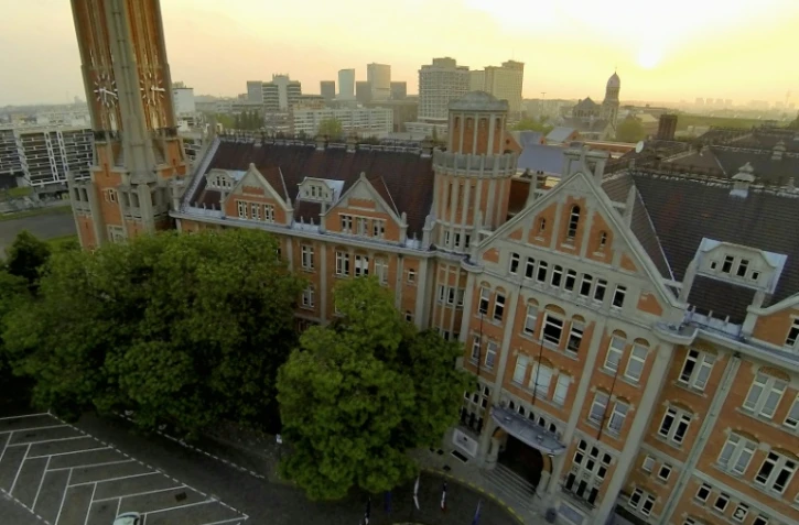 L'hôtel de ville de Lille, le 8 juin 2013