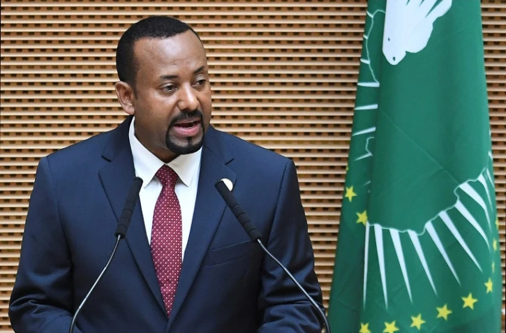 Le Premier ministre réformateur éthiopien Abiy Ahmed le 17 novembre 2018 lors d'une réunion de l'Union africaine à Addis Abeba.
