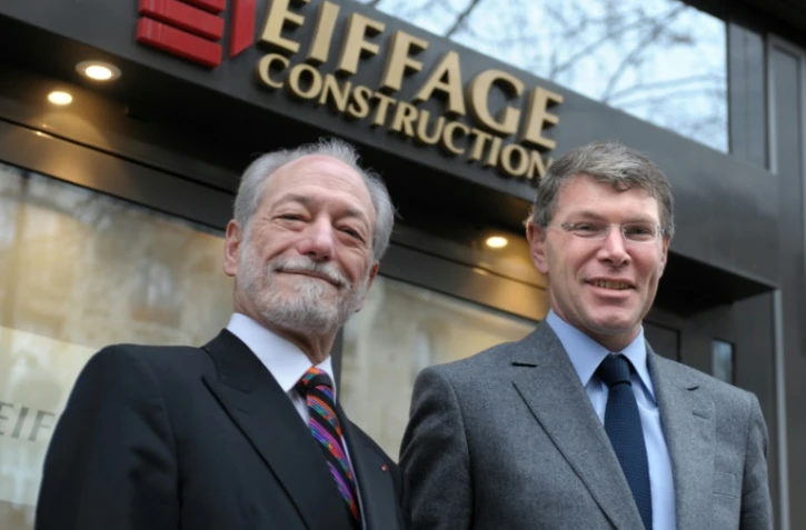 Jean-François Roverato (g) et Pierre Berger (d), le 25 février 2011, à Paris