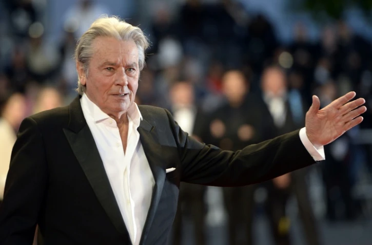 L'acteur mythique Alain Delon lors du 66e Festival de Cannes, le 25 mai 2013