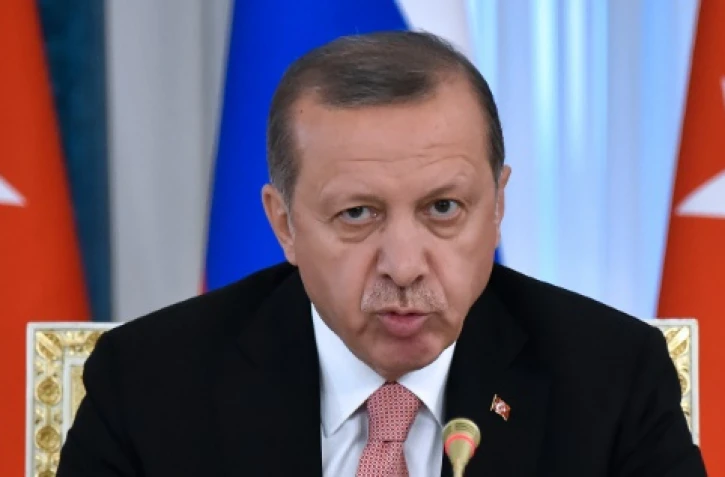 Le président Erdogan à Saint-Pétersbourg, le 9 août 2016