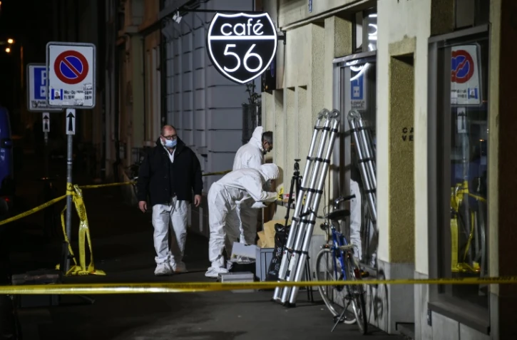 La police suisse, à Bâle, le 10 mars 2017