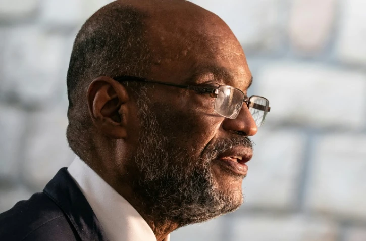 Ariel Henry à Port-au-Prince le 24 novembre 2021