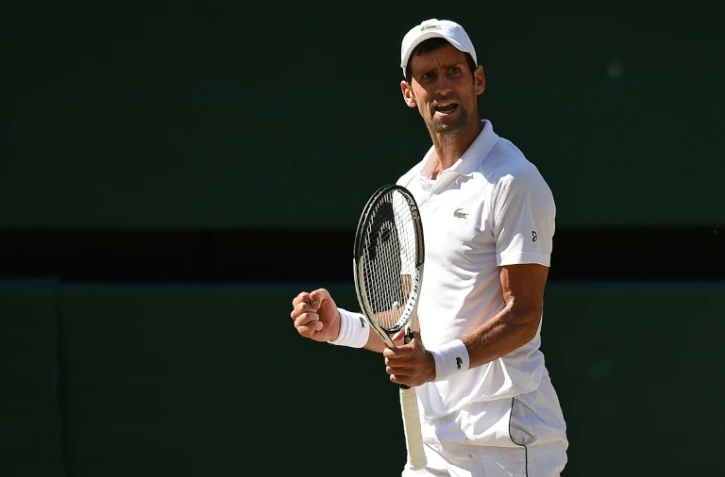 Le Serbe Novak Djokovic titré pour la 4e fois à Wimbledon en dominant le Sud-Africain Kevin Anderson le 15 juillet 2018