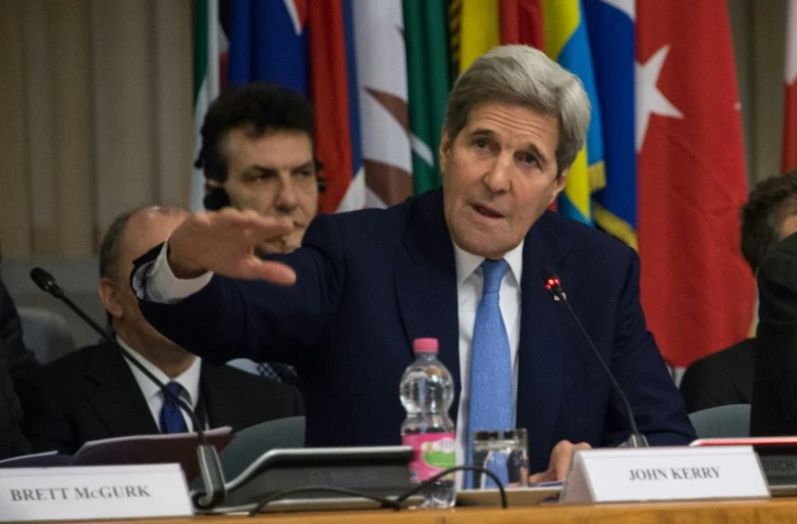 Le Secrétaire d'Etat américain John Kerry le 2 février 2016 à Rome
