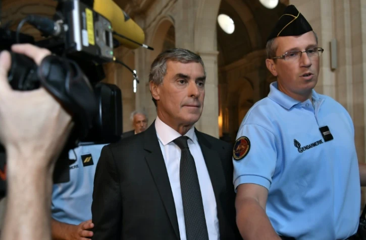 Jérôme Cahuzac à son arrivée au palais de justice le 5 septembre 2016 à Paris
