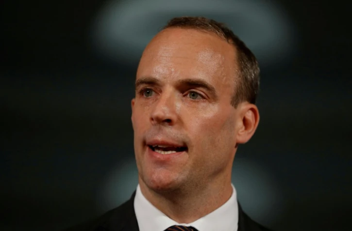 Dominic Raab, ministre britannique chargé du Brexit, à Londres, le 23 août 2018