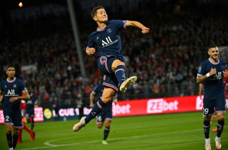 Ander Herrera a lancé le PSG vers la victoire 4-2 sur le terrain de Brest, le 20 août 2021 