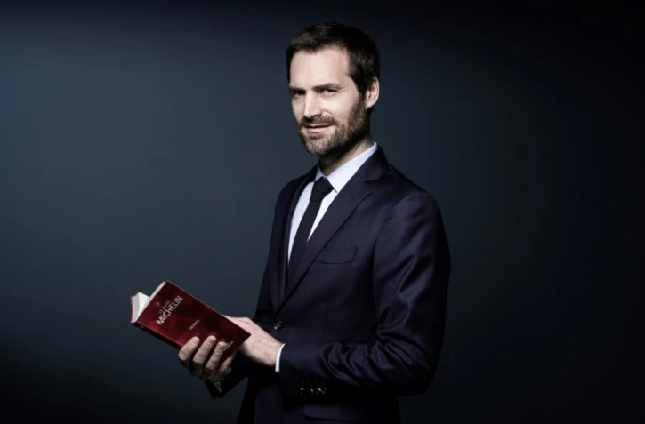 Le patron du guide Michelin Gwendal Poullennec Ă Paris, le 21 janvier 2020