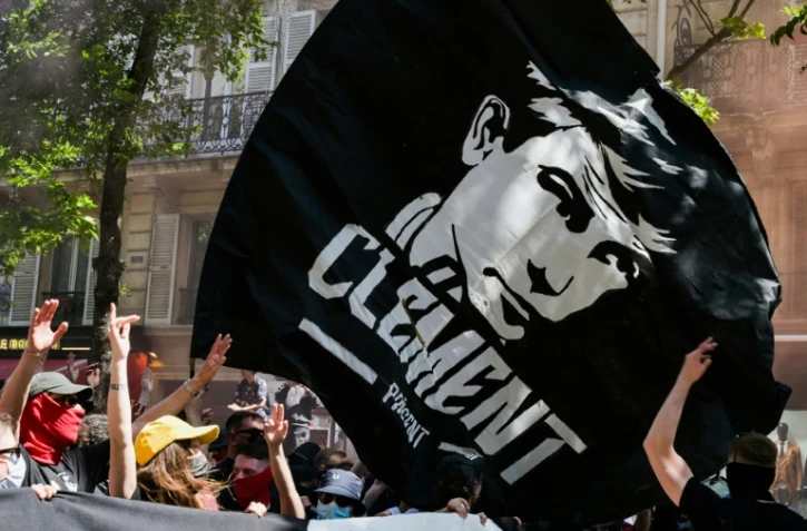 Manifestation d'hommage au militant antifaschiste Clément Méric à Paris, le 4 juin 2023