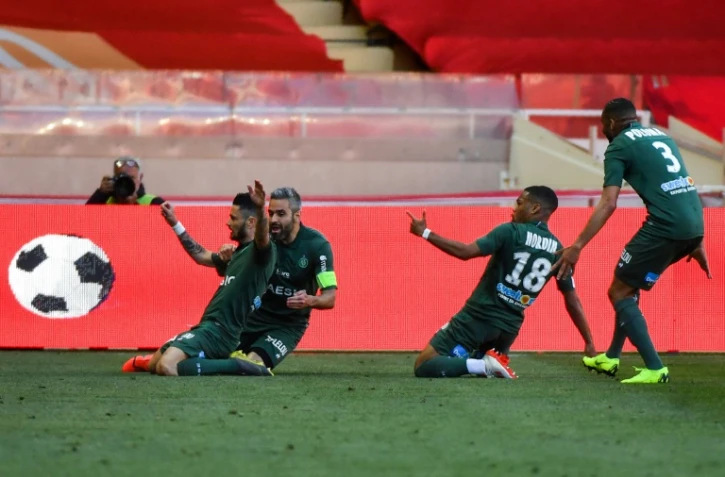 Les Stéphanois, vainqueurs à Monaco le 5 mai 2019, rêvent d'une qualification pour la Ligue des champions