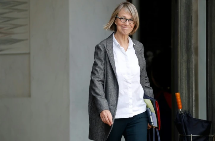 La ministre de la Culture Françoise Nyssen à Paris le 25 octobre 2017