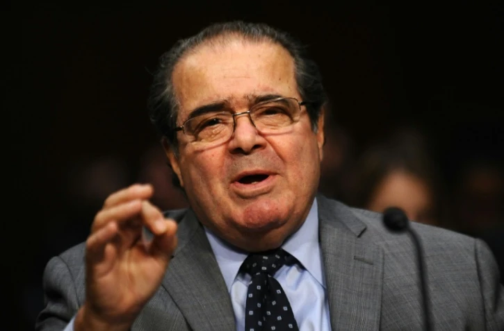 Le juge à la Cour suprême Antonin Scalia, le 5 octobre 2011 à Washington