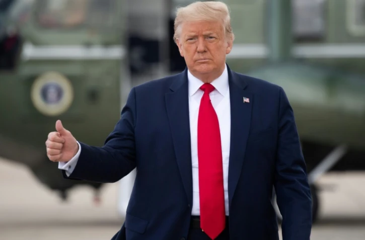 Donald Trump le 10 juillet 2020 dans le Maryland