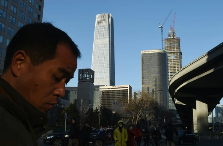 Le quartier des affaires de Pékin, le 10 décembre 2015