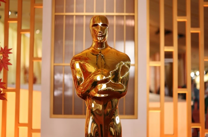 Statuette des Oscars à Hollywood, Californie, Etats-Unis, le 14 mars 2026