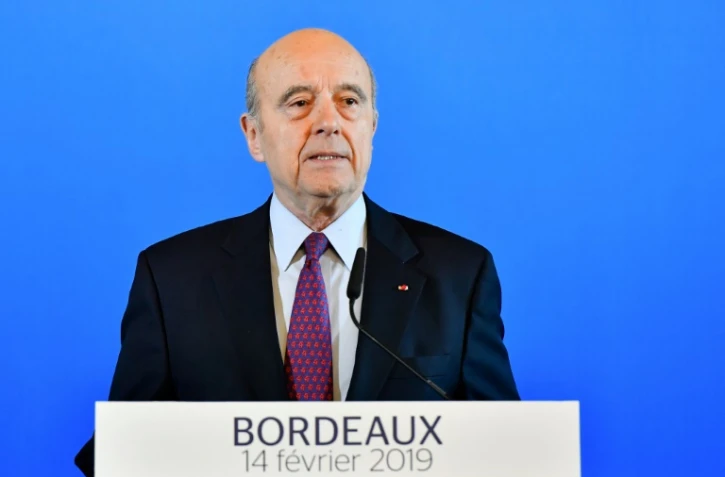 Alain Juppé lors de sa conférence de presse à Bordeaux le 14 février 2019