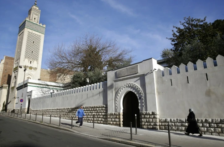 La Grande mosquée de Paris, le 19 décembre 2015