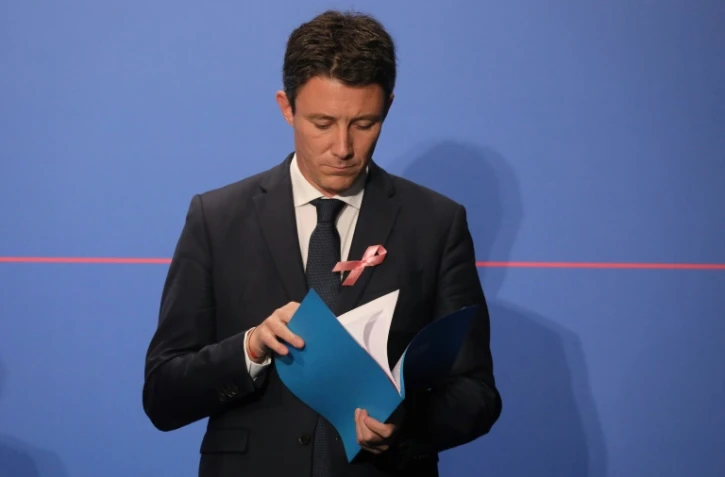 Le porte-parole du gouvernement Benjamin Griveaux le 03 octobre 2018 à Paris