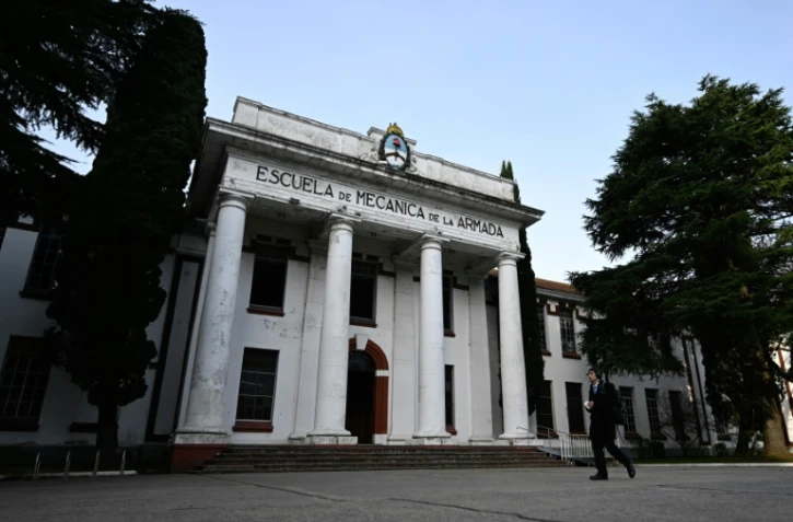 L'Ecole de mécanique de la marine (Esma) à Buenos Aires le 12 septembre 2023