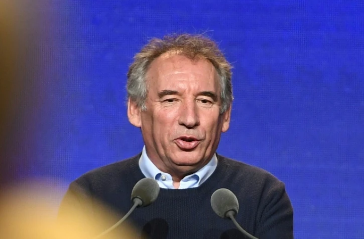 Le président du MoDem François Bayrou, le 29 septembre 2017 à Guidel dans le Morbihan