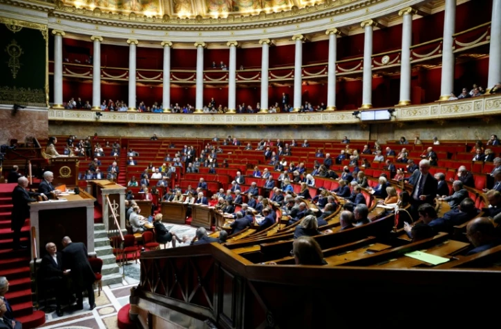 L'Assemblée nationale lors d'une session de questions au gouvernment, à Paris le 13 on novembre 2024