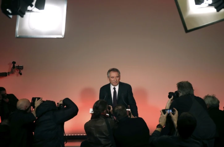 François Bayrou à Paris, le 22 février 2017