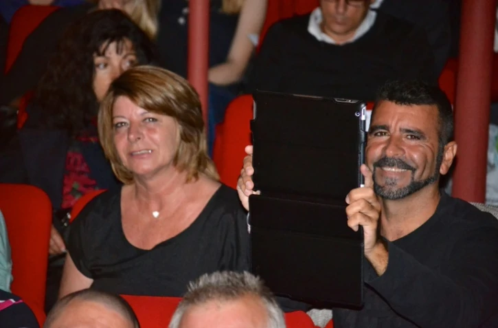 Marie-Josee Benitez et Francisco Benitez le 18 mai 2013 à Perpignan