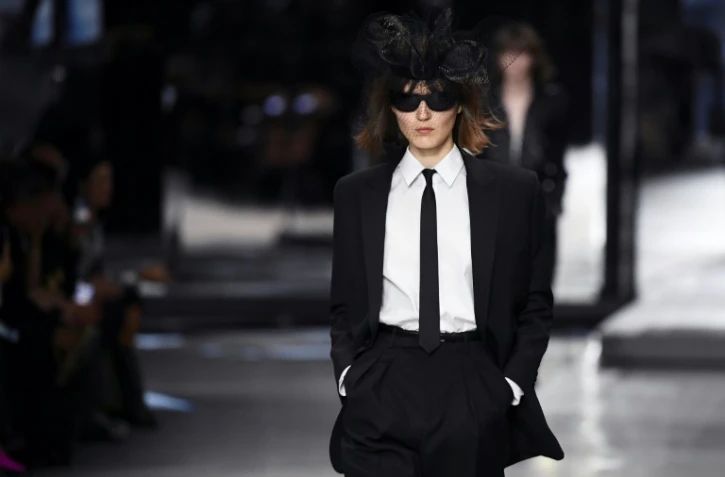Défilé de la maison Celine à Paris, le 28 septembre 2018