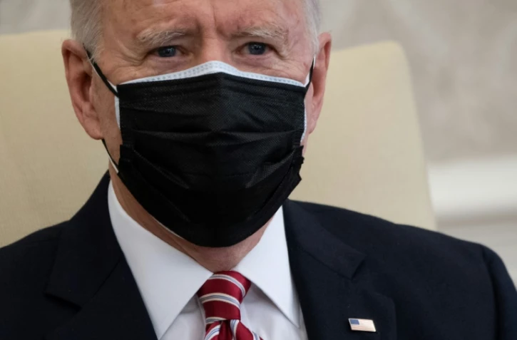 Le président américain Joe Biden à la Maison Blanche à Washington, le 17 février 2021