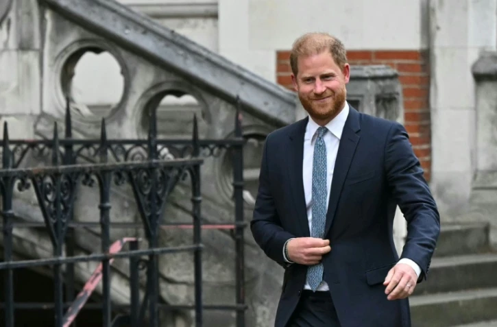 Le prince Harry, le 8 avril 2025 à Londres