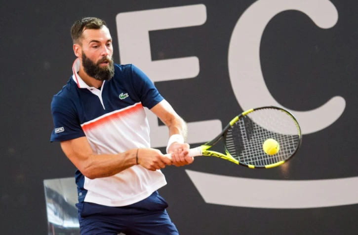 Le Français Benoît Paire au tournoi ATP de Hambourg, le 22 juillet 2019