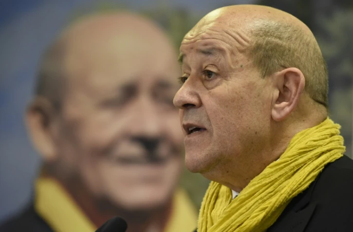 Jean-Yves Le Drian le 13 décembre 2015 à Rennes 