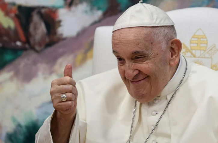 Le pape François à Lisbonne pour les JMJ le 3 août 2023