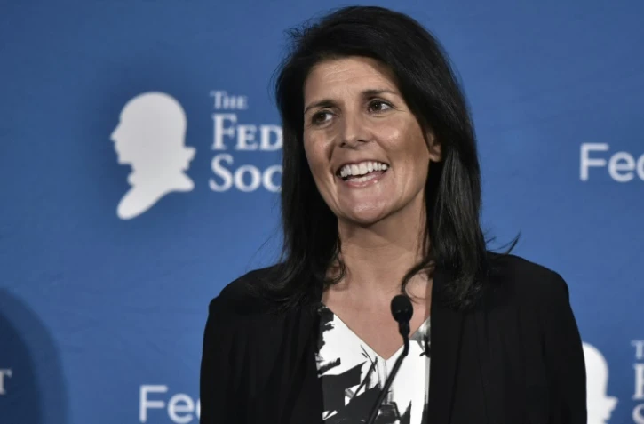 La gouverneure de la Caroline du Sud Nikki Haley à Washington le 18 novembre 2016