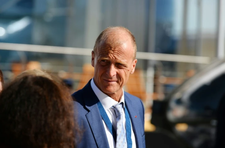 L'Allemand Tom Enders, patron d'Airbus, le 20 juin 2017 au Bourget près de Paris 