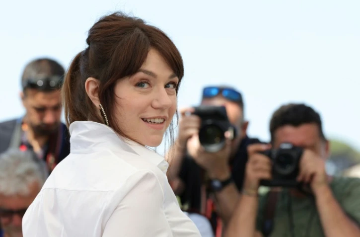 L'actrice belge Emilie Dequenne au Festival de Cannes, le 27 mai 2022