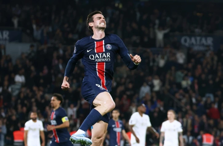 Fabian Ruiz, buteur pour  Paris face à Nice au Parc des Princes le 25 avril  2025, à quatre jours du choc contre Arsenal