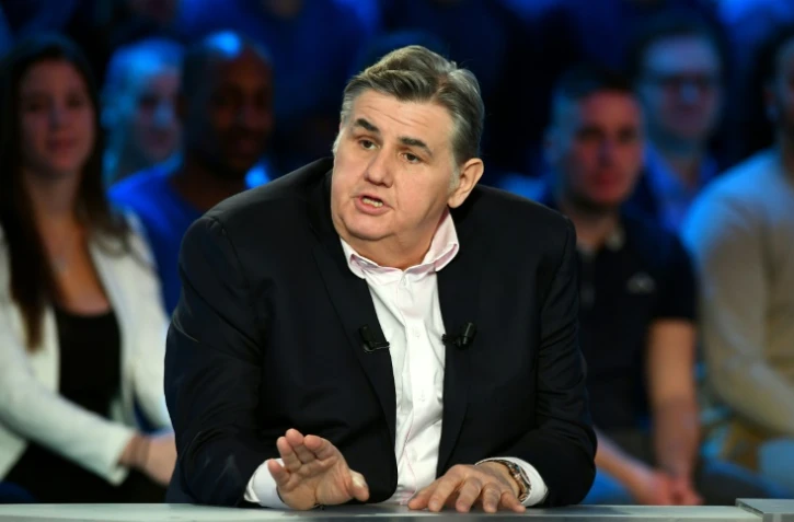 Le journaliste sportif Pierre Ménès, le 27 mars 2016 à Paris