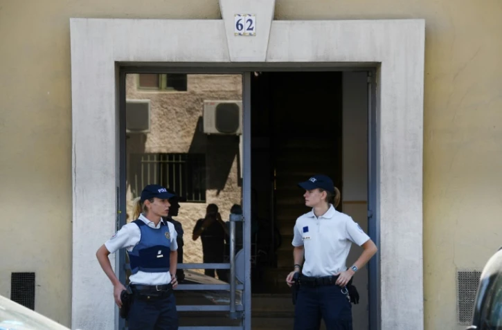 Des policiers Ă Nice le 15 juillet 2016