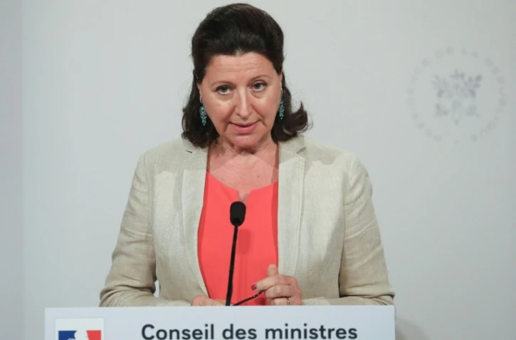 La ministre de la Santé Agnès Buzyn à l'Elysée à Paris le 24 juillet 2019