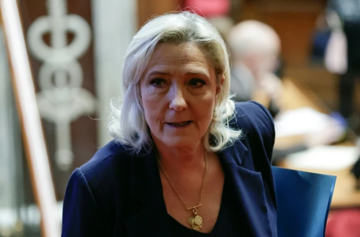 Marine Le Pen le 23 janvier 2026 Ă Paris