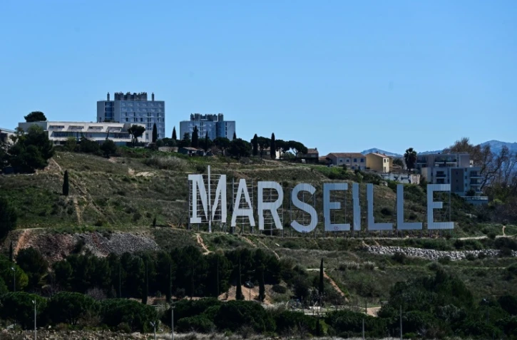 Les quartiers nord de Marseille, le 27 mars 2023