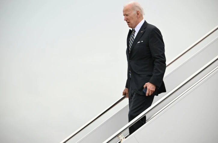 Le président américain Joe Biden à New Castle, dans le Delaware, le 27 mai 2022