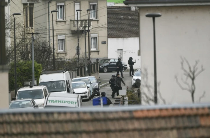 Opération policière dans le quartier du Neudorf à Strasbourg, le 13 décembre 2018