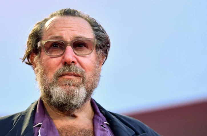 Le peintre et cinéaste américain Julian Schnabel réalisateur de "At Eternity's Gate" présenté à la Mostra de Venise, le 3 septembre 2018