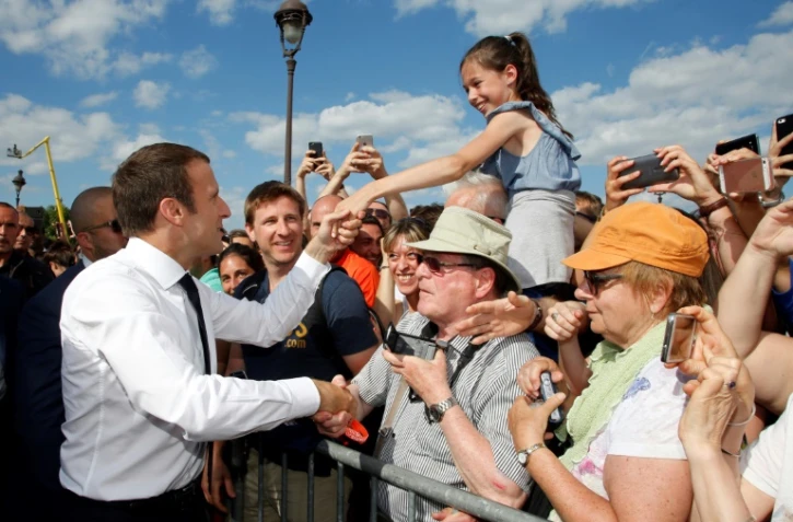Emmanuel Macron, le 24 juin 2017 à Paris 