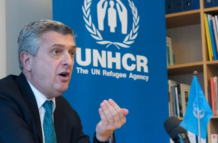 Le Haut-commissaire aux Réfugiés, Filippo Grandi, le 6 avril 2016 à Stockholm 