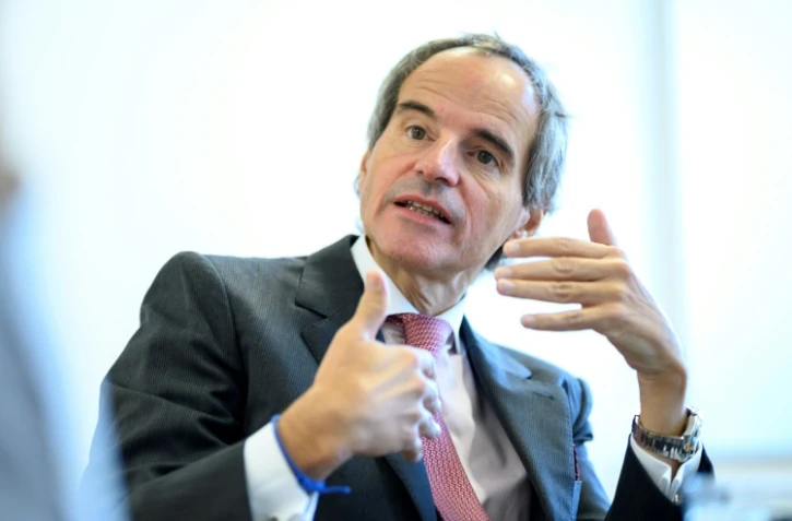 L'Argentin Rafael Mariano Grossi, nommé lundi 2 décembre à la tête de l'AIEA, lors d'un entretien avec l'AFP le 20 septembre 2019 à Vienne