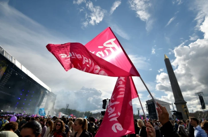 Concert "Printemps solidaire", le 17 septembre 2017 sur la place de la Concorde à Paris